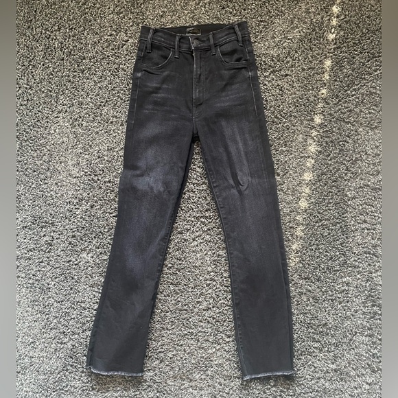 MOTHER Denim The Hustler Ankle Fray in Encounters At Night size 24 EUC - Picture 10 of 10